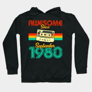 Awesome since September 1980 Hoodie